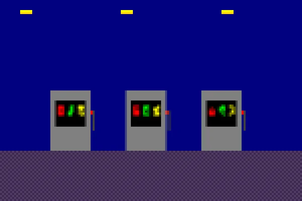 博彩平台像素老虎机游戏界面